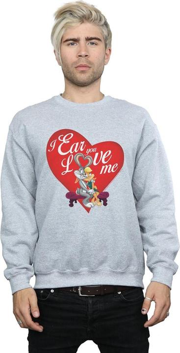 Produktbild Looney Tunes Bugs Bunny And Lola Valentine's Day Love Me Sweatshirt (M)