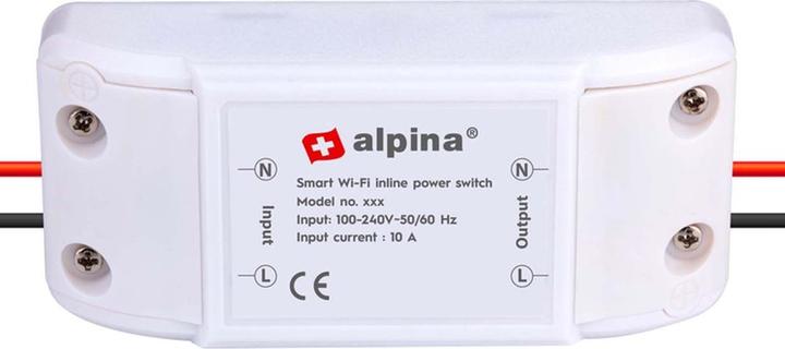 Image du produit alpina Interrupteur intelligent en ligne 230V 10A (Actionneur de commutation)