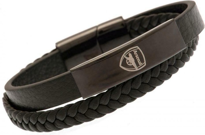 Actual product image Arsenal FC Bracelet leather (100% synthetic material)