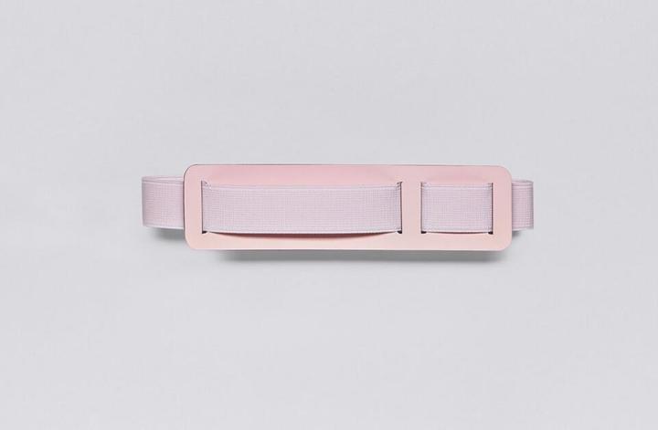 Actual product image Nuuna Anti Handbag textile strap L, recycled leather rosé (L)