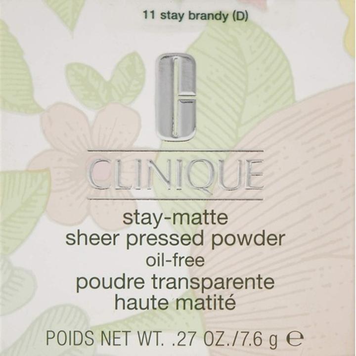 Produktbild Clinique Stay Matte Sheer Pressed Powder 7.6g - 11 Stay Brandy