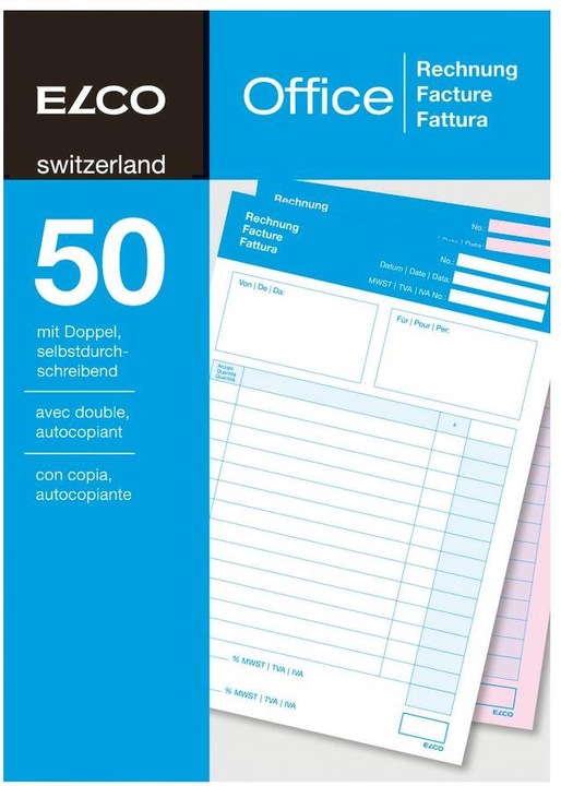 Image du produit Elco Facture (50 x)