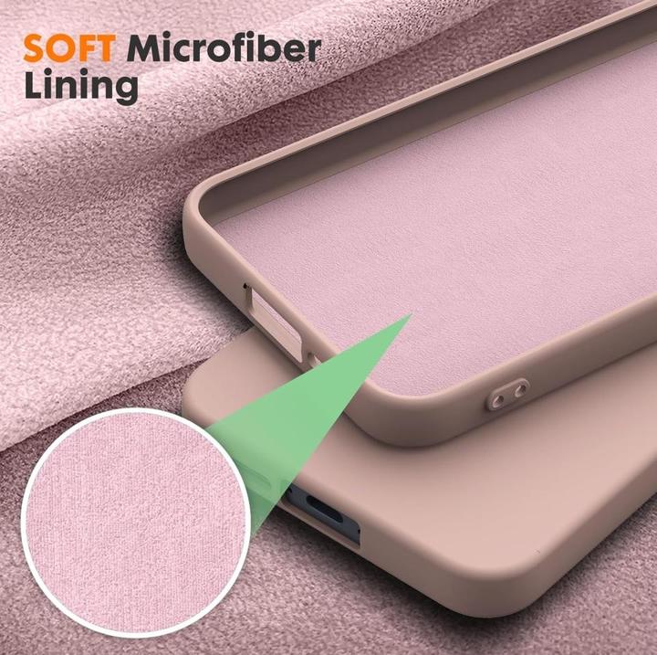 Produktbild Screenguard Samsung Galaxy A55 5G Liquid Silicone Case Hülle (Samsung Galaxy A55)