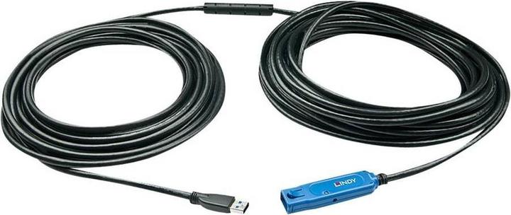 Produktbild Lindy USB 3.0 Aktiv-Verlaengerung 15m USB 3.0 Super Speed (15 m)
