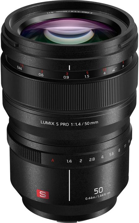Lumix S Pro 50mm f/1.4 (Leica L, Plein format)