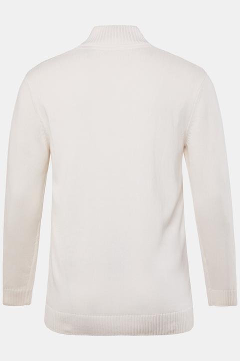 Produktbild Men+ Troyer, Zippkragen, Knopfleiste, Stick (L)