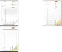 Actual product image Sigel Order Form Book AU525 (50 x)