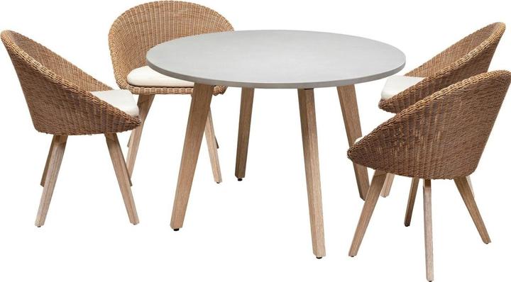 Image du produit Kare Design Ensemble de table Mahalo(5/pcs) (63 x 58 x 81 cm)