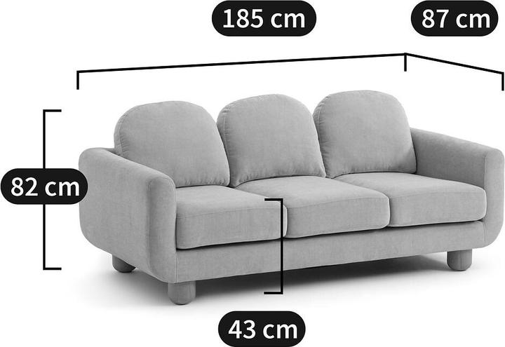 Produktbild La Redoute Interieurs Mimiji (2-Sitzer)