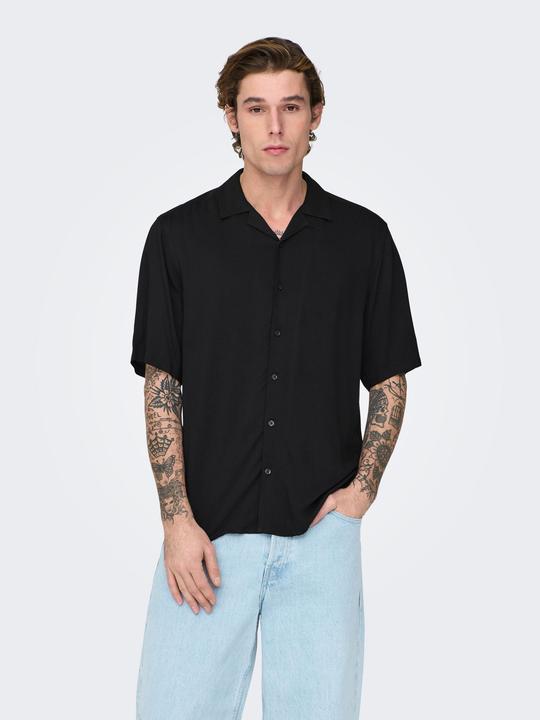 Image du produit Only & Sons Chemise unie à manches courtes (XL)