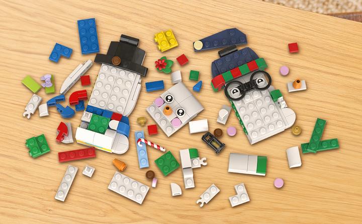 Produktbild LEGO Deko-Schneemänner 40812 (40812)