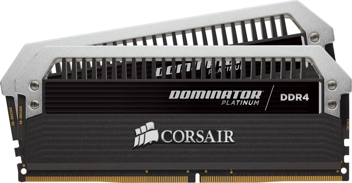Productafbeelding Corsair DDR4 Dominator Platinum 16GB 2-Kit (2 x 8GB, 3466 MHz, DDR4 RAM, DIMM 288 pin)
