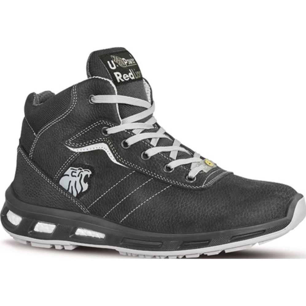U-Power, Sicherheitsschuhe, Sicherheitsstiefel Shape Grösse 43 schwarz S3 SRC ESD EN ISO 20345 Nubukleder (S3, 43)