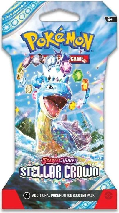 Produktbild Pokémon Stellar Crown (Englisch, Sleeved Booster Pack)