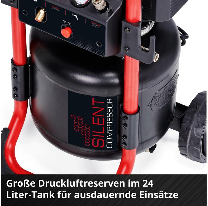 Immagine prodotto Einhell TE-AC 240/24 Silent (24 l, 10 bar)