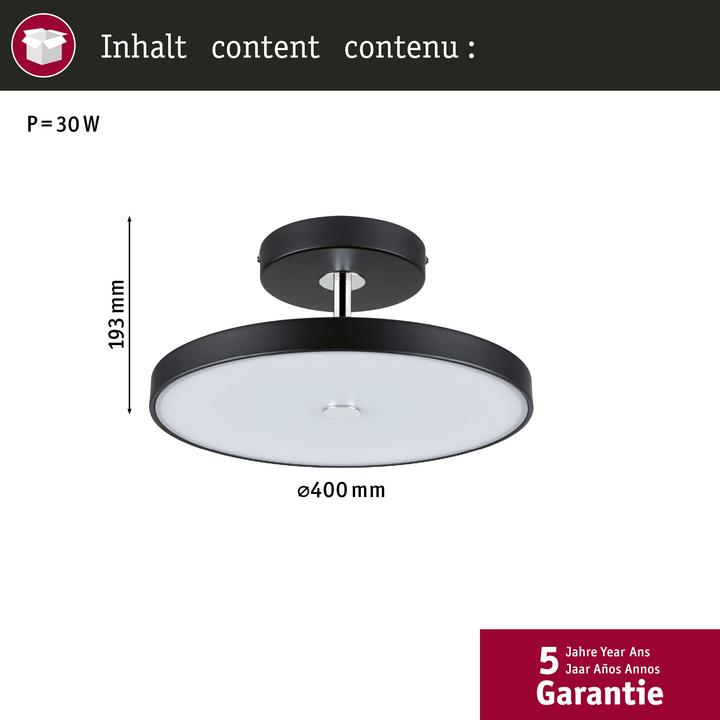 Actual product image Paulmann Ceiling light Hildor (3000 lm)