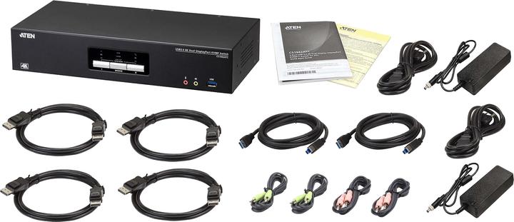 Actual product image Aten KVM switch, DP