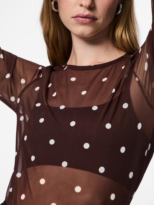 Immagine prodotto Pieces PCDORTHEA MESH Oberteil mit langen Ärmeln (S)