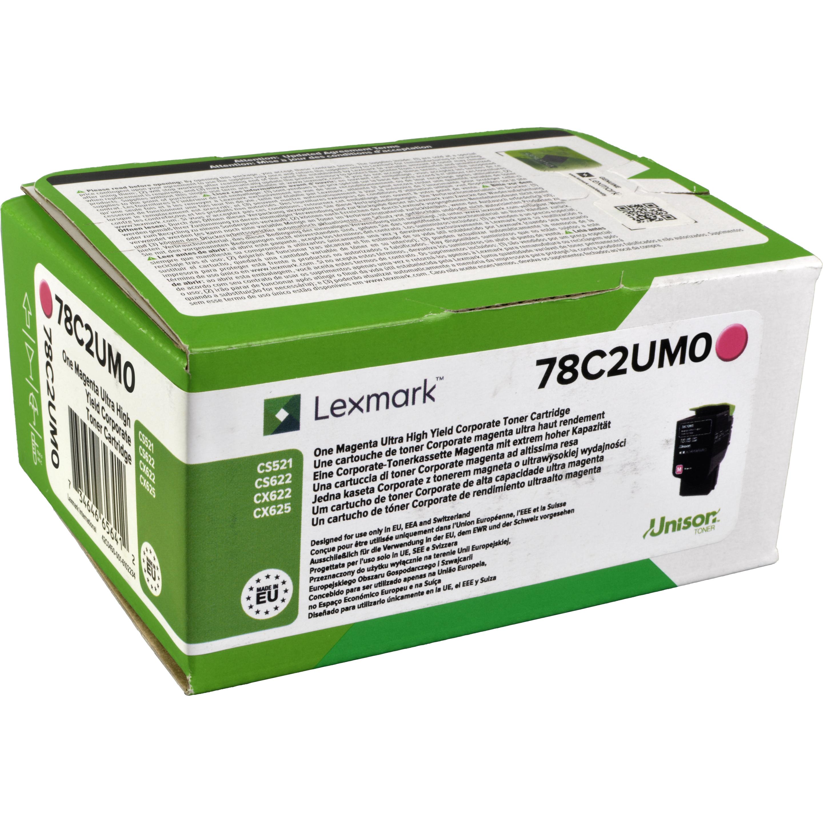 Thumbnail - Lexmark, Toner, 78C1UM0 (M)