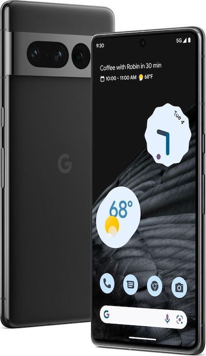 Produktbild Google Pixel 7 Pro (256 GB, Obsidian, 6.70", SIM + eSIM, 50 Mpx, 5G)