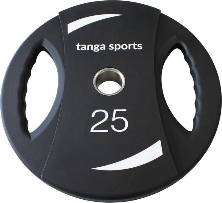 Actual product image Tanga Sports TPU weight plate, 25 kg