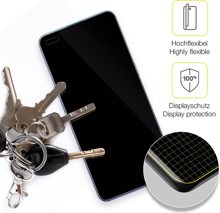 Produktbild Dipos 3D Full Cover Schutzfolie (1 Stück, Oppo Reno 3 Pro)