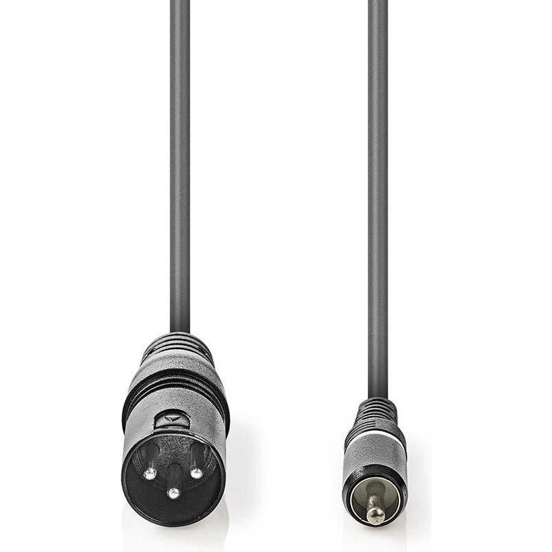 Thumbnail - Nedis Audiokabel XLR 3-polig männlich - RCA männlich (3 m, XLR), Audio Kabel