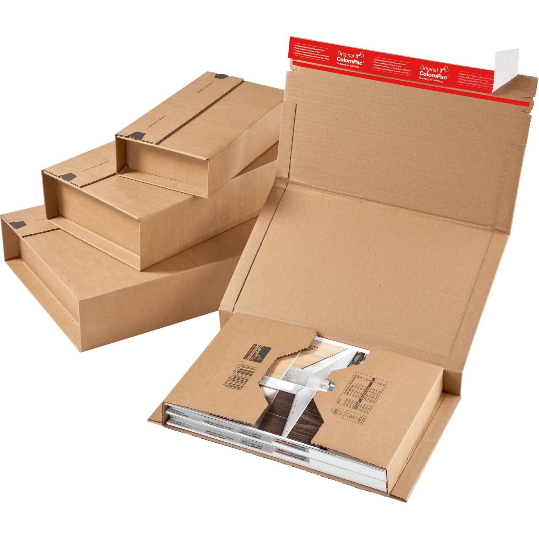 Colompac, Versandkarton + Versandbox, Universal Versandverpackungen (27 x 16.5 x 7.5 cm, 20 x)