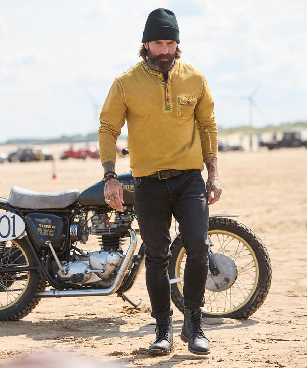 Produktbild Joe Browns Chest Pocket Long Sleeve Henley (S)