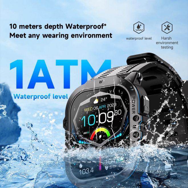 Produktbild Mu Sport Outdoor Smart Watch 1.96" AMOLED Bluetooth Call