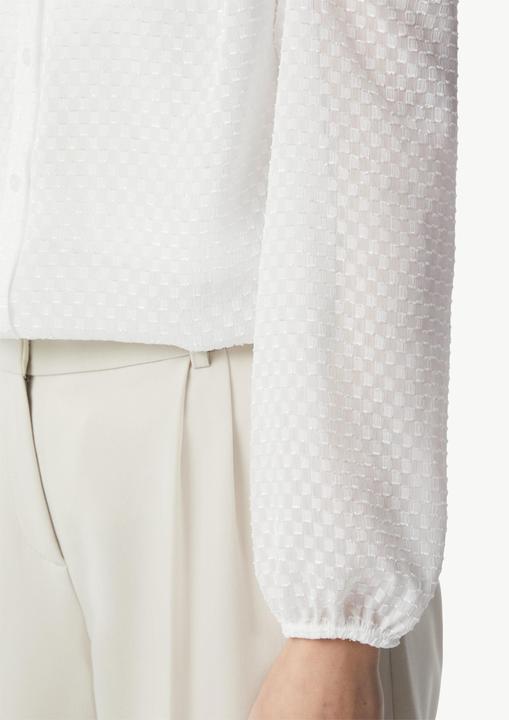 Immagine prodotto Comma Bluse Semitransparente Hemdbluse aus Jacquard (36)