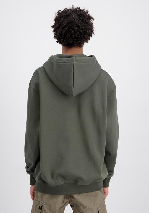 Produktbild Alpha Industries Felpa con Cappuccio e Tasche a Toppa (L)