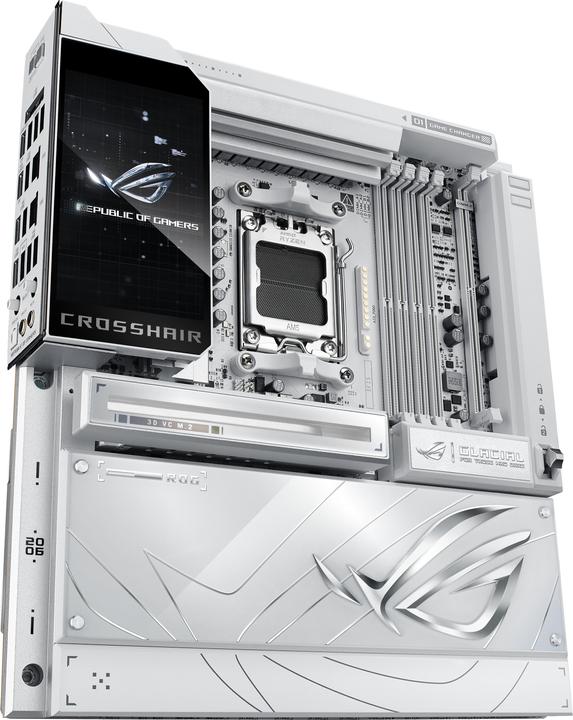 Productafbeelding ASUS MB Rog Crosshair X870e Glacial (AM5, AMD X870E)