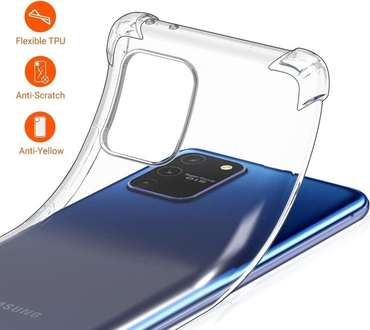 Actual product image Screenguard Samsung Galaxy S10 Lite Case Crystal Soft Airbag Bumper (Samsung Galaxy S10 Lite)