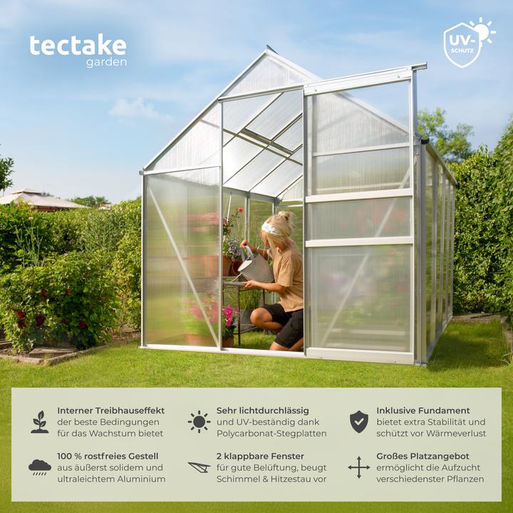 Produktbild tectake Gewächshaus