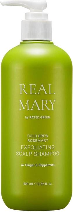 Productafbeelding Rated Green Real Mary Exfoliating Scalp Shampoo (400 ml, Vloeibare shampoo)