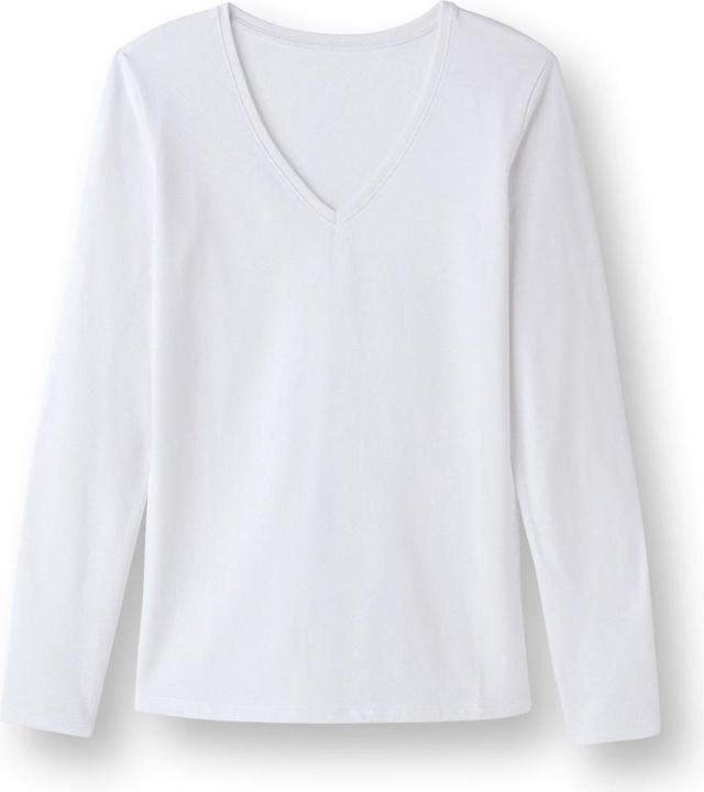 Produktbild La Redoute Collections T-Shirt mit V-Ausschnitt (L)