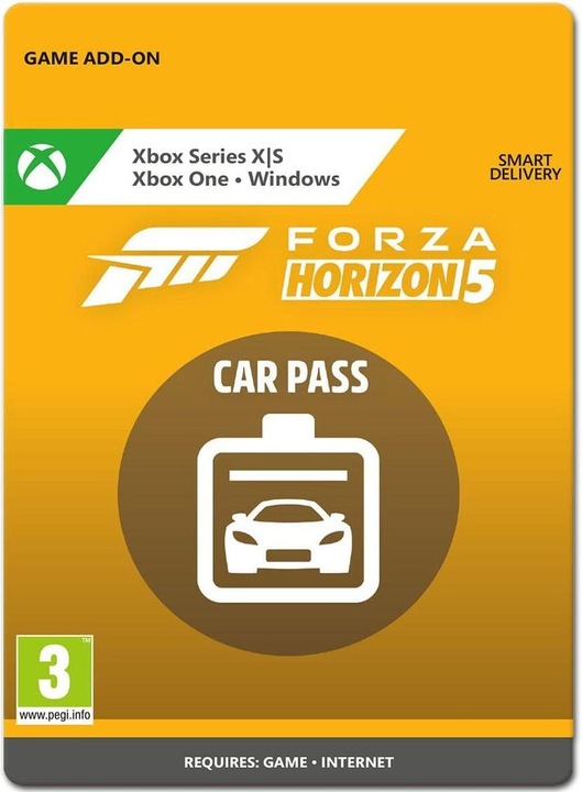 Produktbild Microsoft Forza Horizon 5 Car Pass (Xbox Series X, Xbox One S, Xbox Series S, Xbox One X)