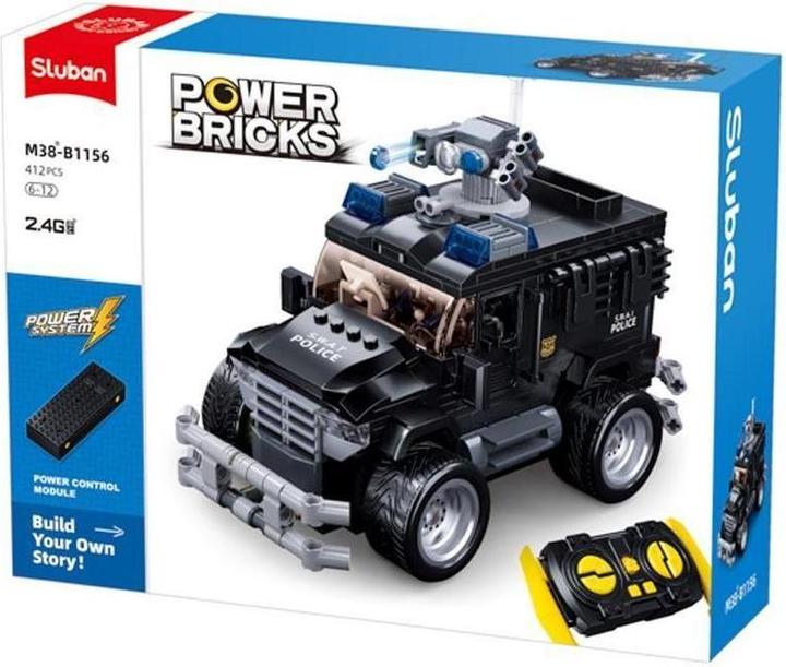 Image du produit Sluban CONSTRUCTOR POLICE CAR 412PCS M38-B1168