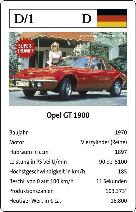 Produktbild Autos der 70er (Kartenspiel) (Deutsch)