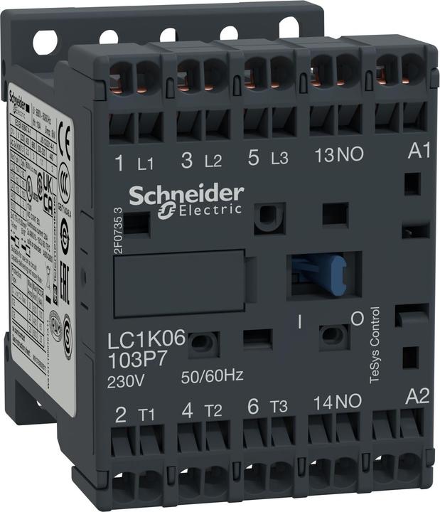 Produktbild Schneider Electric Kleinschütz 3P+F 230 V 6A