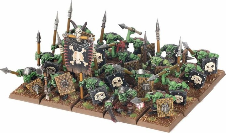 Immagine prodotto Games Workshop Warhammer ToW - Battaglione Tribù di Orchi e Gobelin (Materiale sintetico)