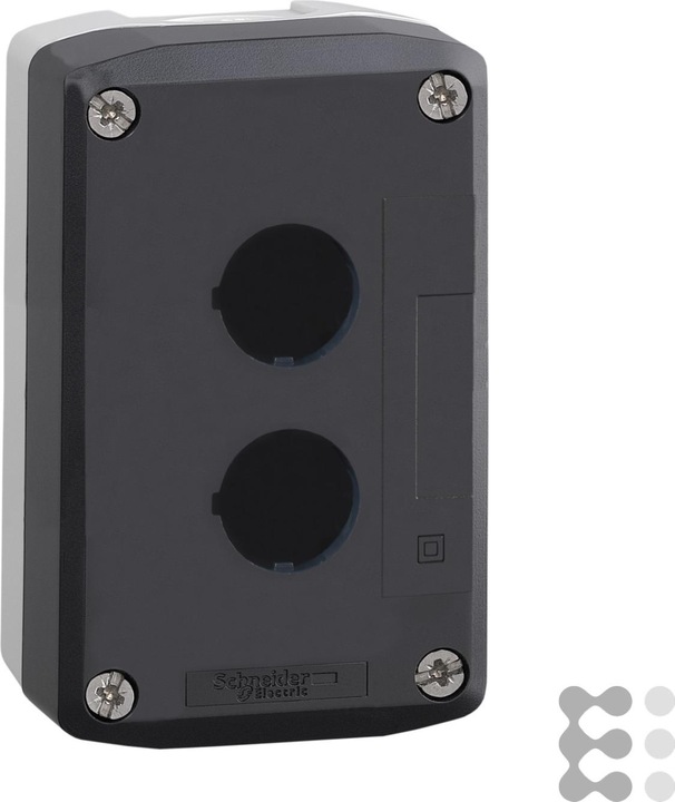 Immagine prodotto Schneider Electric Alloggiamento del pulsante 22mm 2 fori grigio
