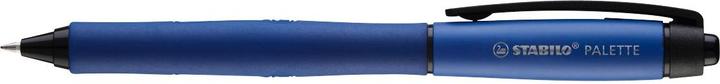 STABILO Gelschreiber Palette, Metallspitze, Strichstärke 0,4 mm, nachfüllbar, 10 Stück, diverse... (Blau, 10 x)