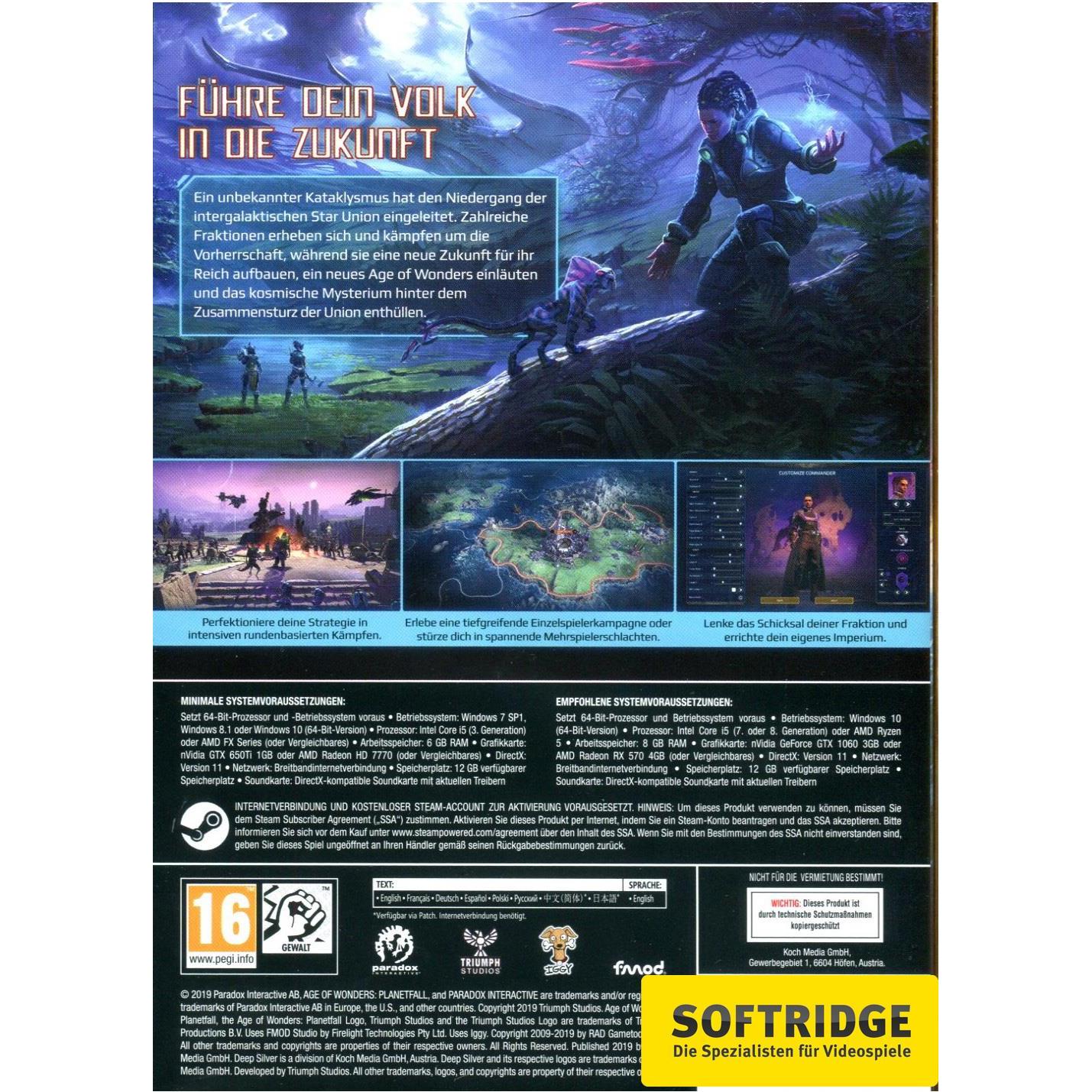 Thumbnail - Paradox Interactive, Age of Wonders: Planetfall - Day One Edition