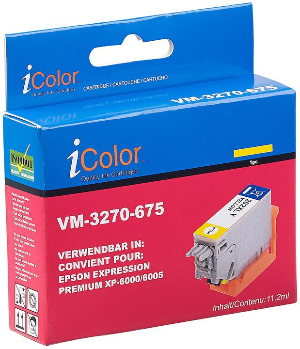Image du produit IColor Cartouche d'encre T02H4 / 202XL pour imprimantes Epson, yellow (jaune)