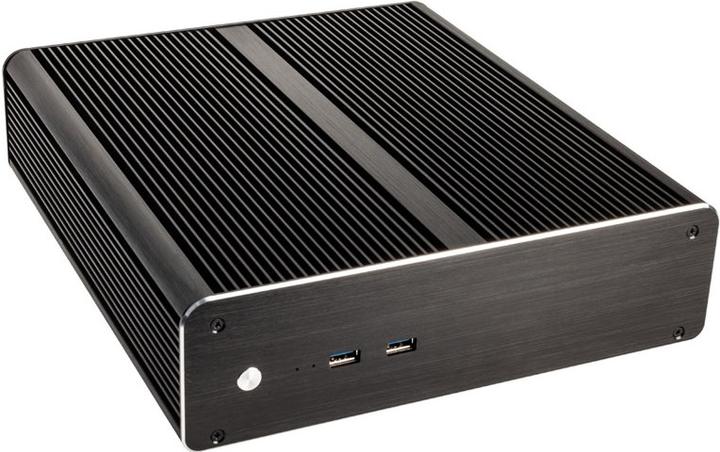 Akasa Euler M A-ITX19-M1BV2 HTPC-Gehäuse (Mini-ITX)