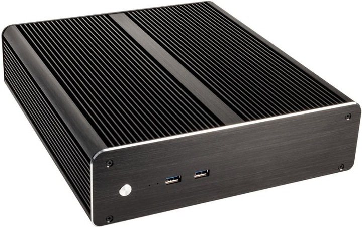 Akasa Euler M A-ITX19-M1BV2 HTPC-Gehäuse (Mini-ITX)