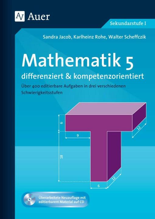Produktbild Mathematik 5 differenziert u. kompetenzorientiert (Deutsch, Karlheinz Rohe, Sandra Jacob, Walter Scheffczik, 2020)