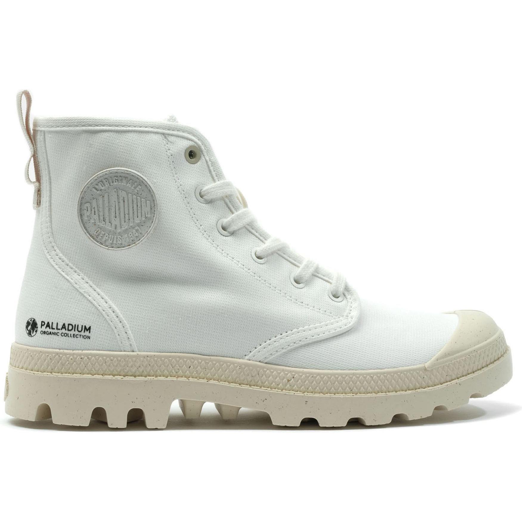 Thumbnail - Palladium, Boots + Stiefel, Pampa Hi Zip Organic, Weiss, (40)